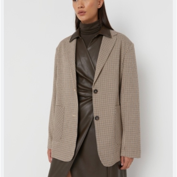 Oak and Fort Plaid Blazer - Picture 3 of 6